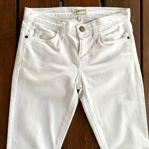 Current/Elliott Stiletto Skinny Jeans White 26 - Picture 4 of 10